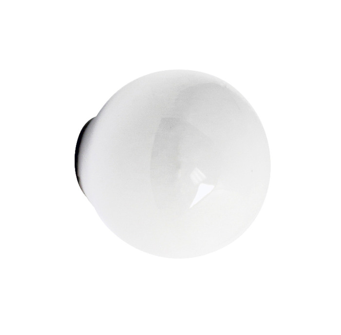 Knopp Lucas Vit Ø25 mm 2-pack Habo